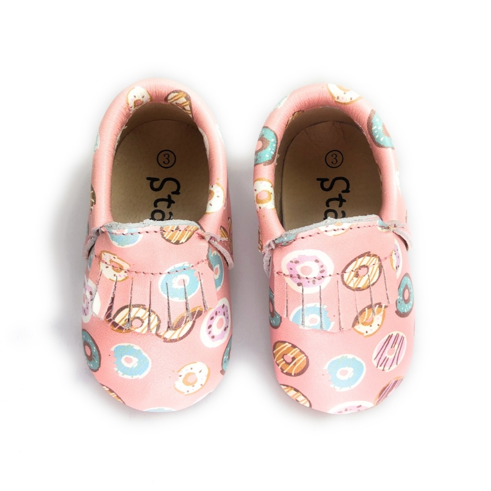 Donuts toddler shoes baby moccasins Donut Baby Shoes Donuts moccasins
